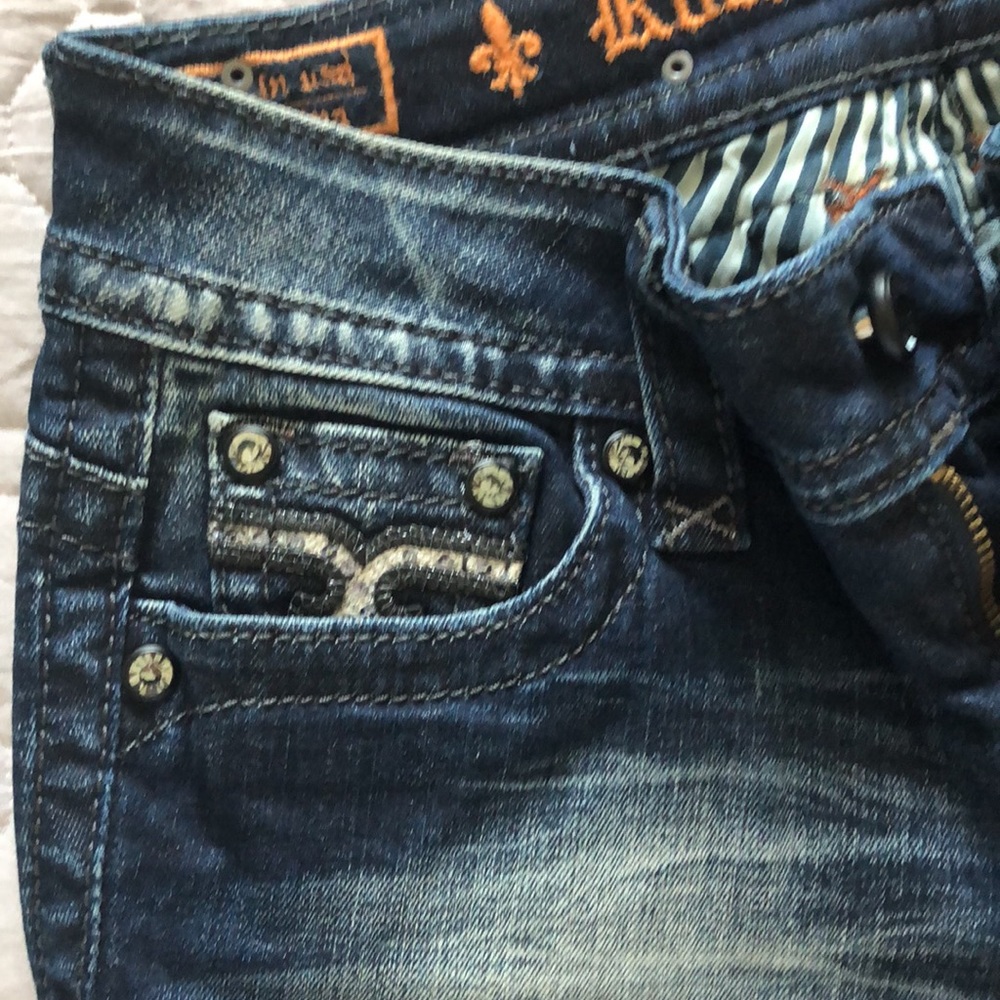 2 jeans - 1x KUT and 1 x Rock revival jeans - Picture 7 of 9